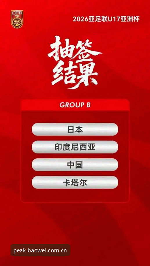 宝威体育Baowei注册评测 U17世界杯抽签结果详解:中国男女足分组形势与赛事展望